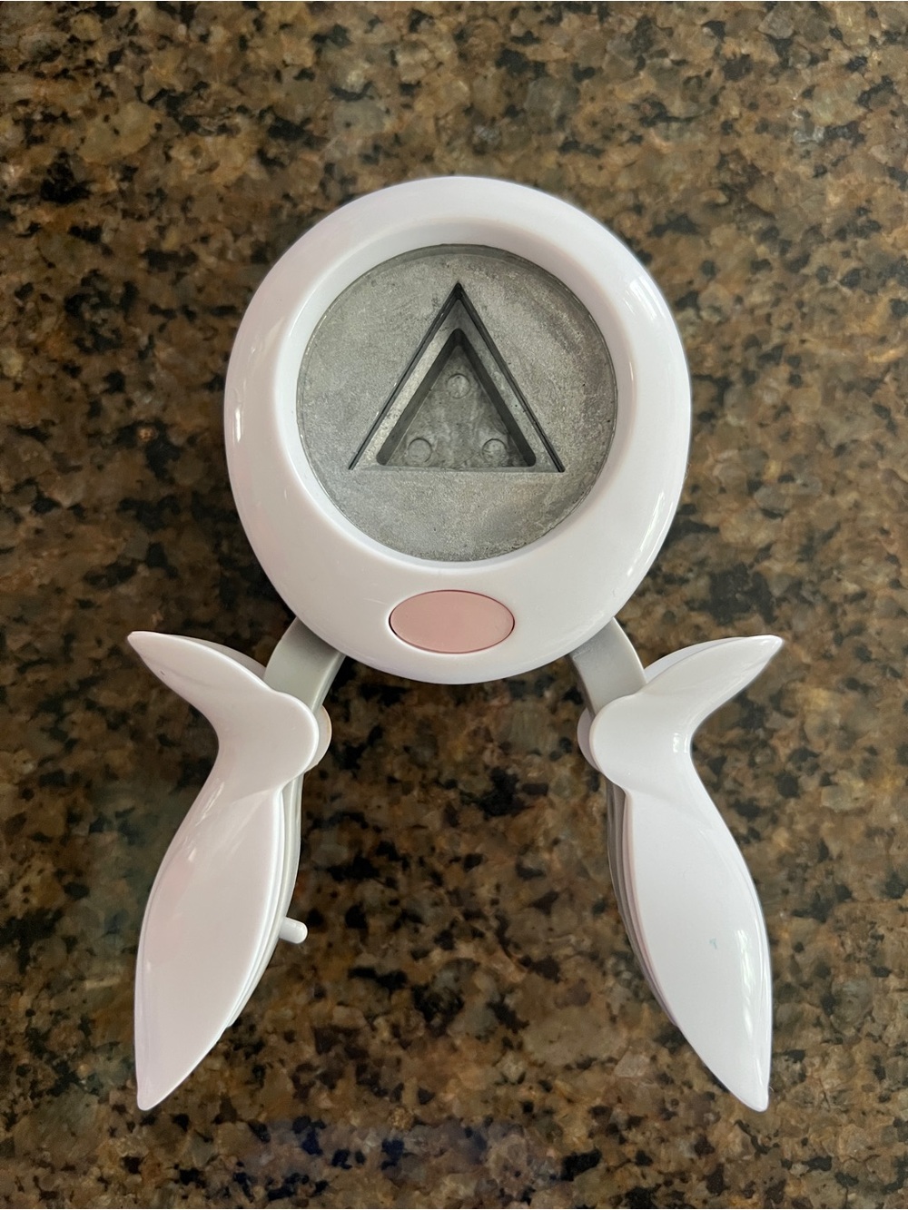 Fiskars triangle paper punch- each side 1.25 inches